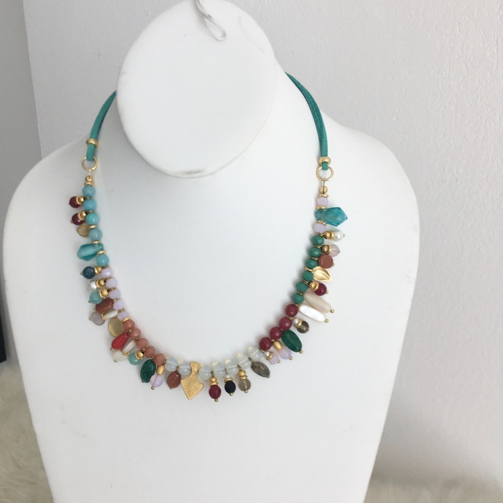 Semi precious stone necklace - Picture 3 of 4